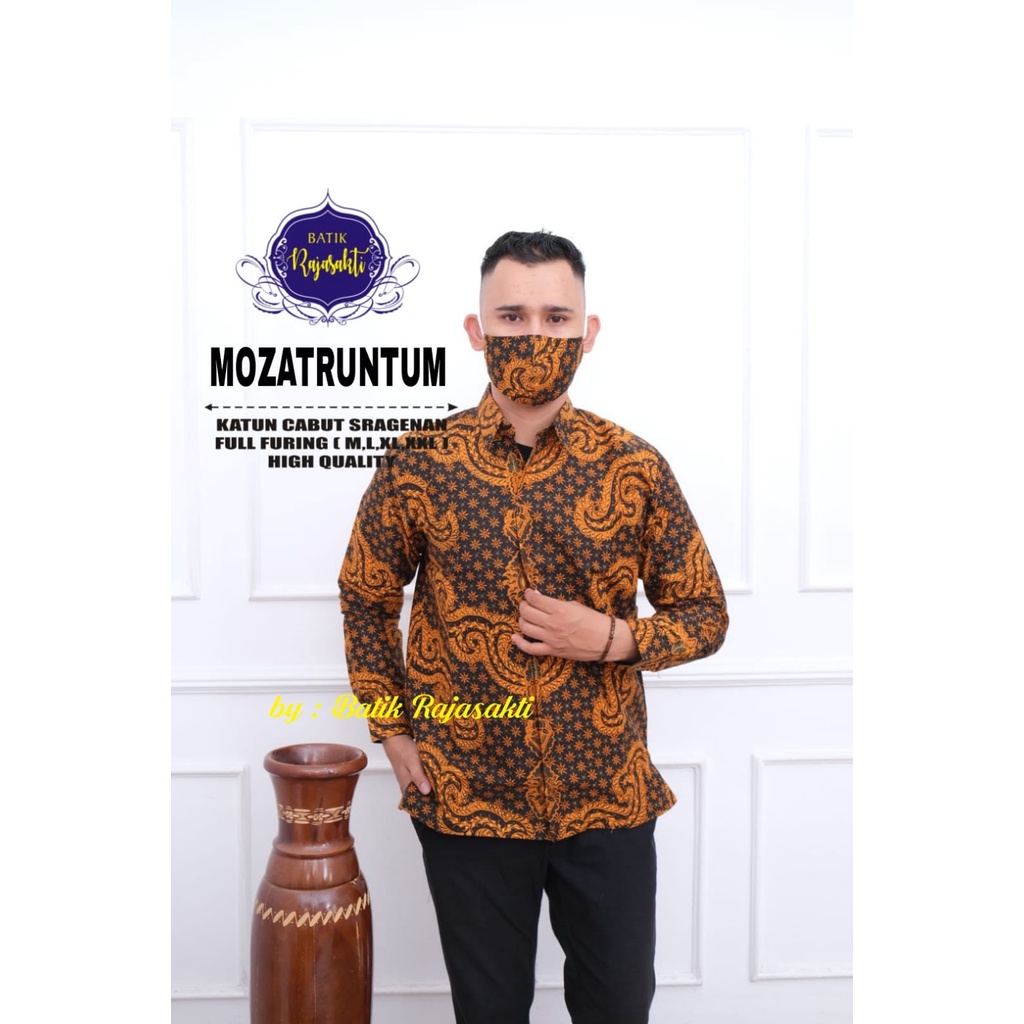 MOZATRUNTUM RAJASAKTI KEMEJA BATIKSOLOAMANAH LENGAN PANJANG PENDEK LAPIS FURING PREMIUM KATUN HALUS SADAJIWO TWO ABHICANDRA LAWASAN ABISEKA ADHIMUKTI ADHIRAJASA ADI PRAMANA TWO ADINATA ADIYAMA TOLET AFZAM AKHILENDRA ALEHANDRO AQMAR ARIFANSYAH ARKANANTA