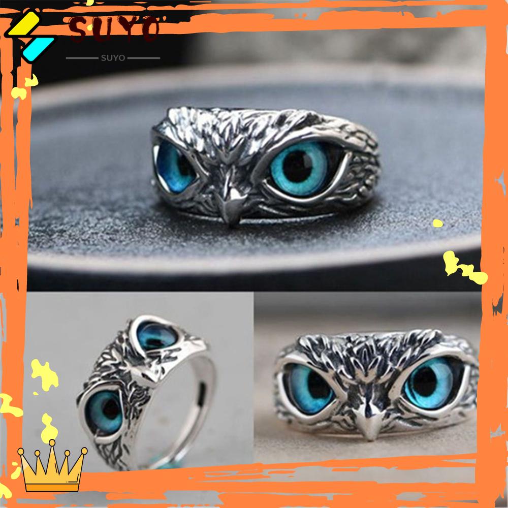 Suyo Statement Ring Lovers Gift Cincin Vintage Gaya Hewan Retro