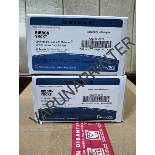 Ribbon Color YMCKT 534000-003 Malaysia Datacard / Datacard / 534000-003 / YMCKT 534000-003