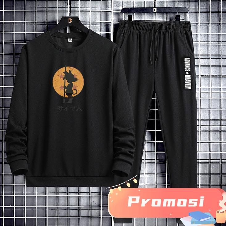 "JWA.17Ja23ᵁ" Sweater Pria SET /jaket pria / Hoodie Pria Olahraga rekreasi Samurai Sweater Fleece / 
