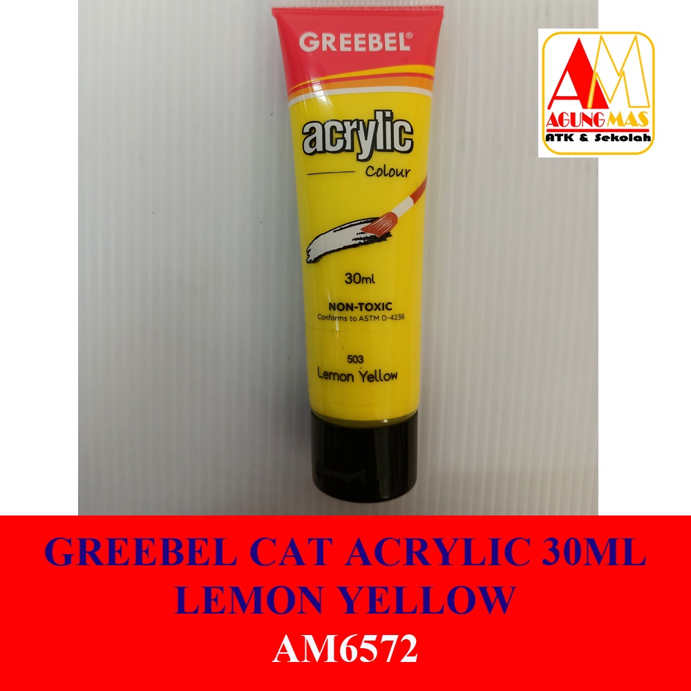 

GREEBEL CAT ACRYLIC 30ML LEMON YELLOW