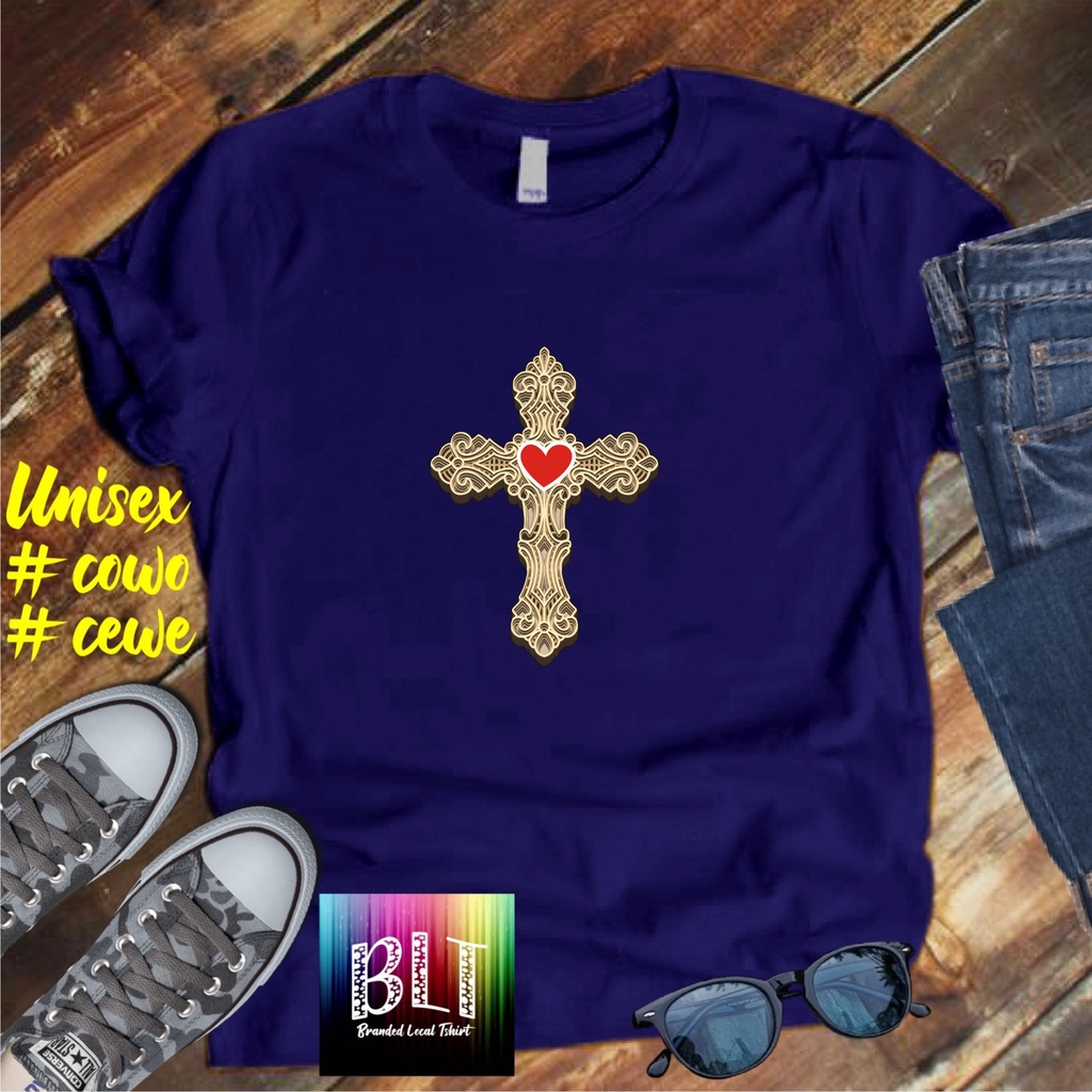 APPS AKD Promo Salib  NEW DTF SALIB Kaos Pria Distro Hits 2022 Kaos Murah Kaos Cotton 30s Kaos Bergambar Kaos Distro Kaos Pria Dan Wanita Kaos Rohani Kristen Kaos Promo