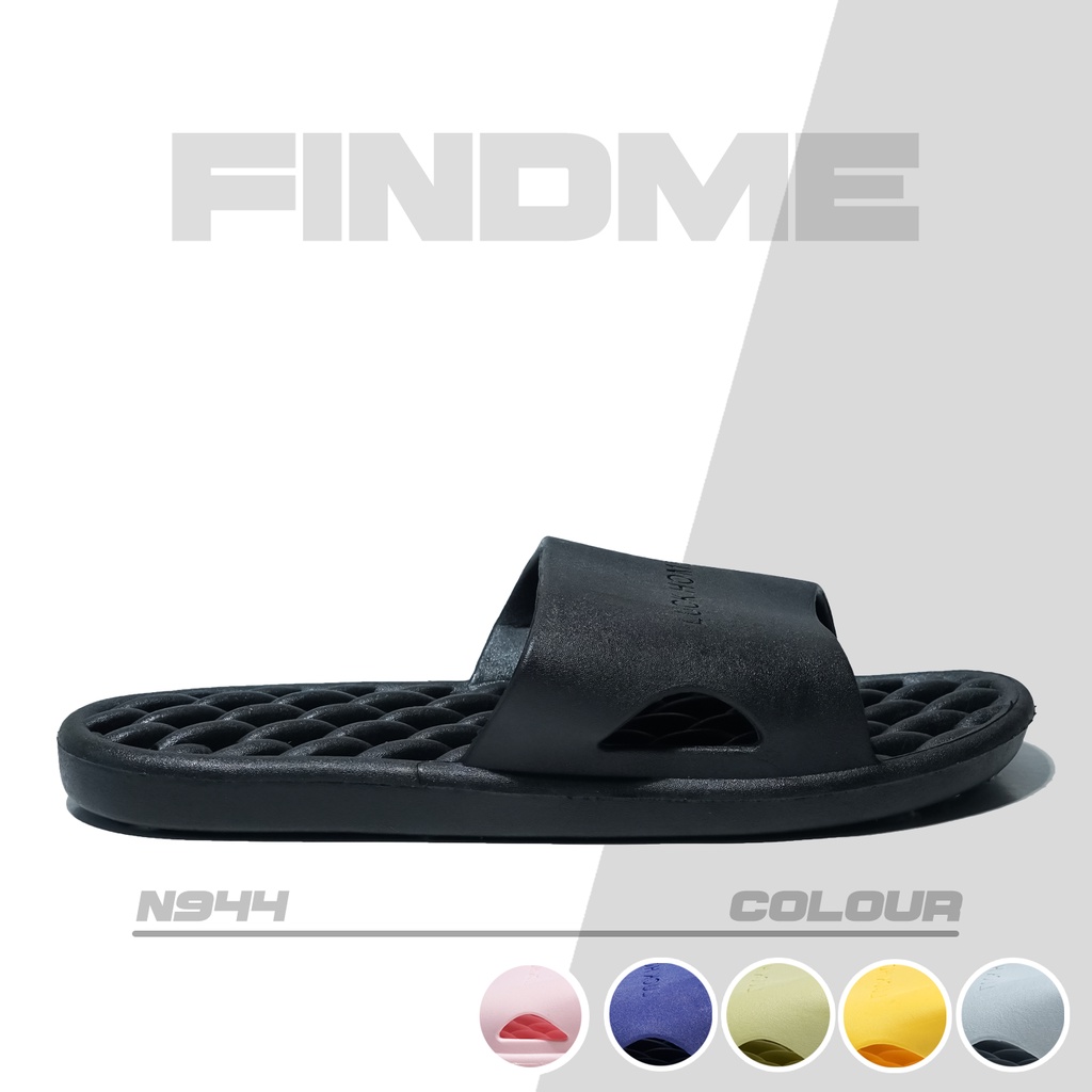 SANDAL COUPLE MUDAH DICUCI FLEKSIBEL SUPER NYAMAN DI PAKAI BAHAN RUBBER BRKUALITAS IMPORT N944