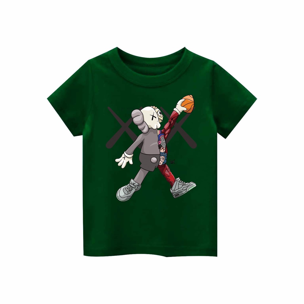 Kaos Anak laki-laki &amp; perempuan Jordan ks basketball | kaos cotton combed 30s printing | Kaos Distro anak