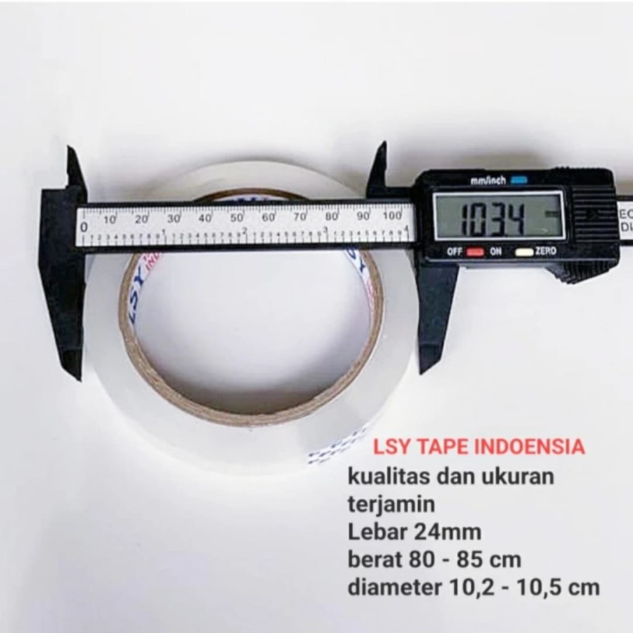 LAKBAN BENING /SOLASI BENING 24 MM LSY TAPE INDONESIA