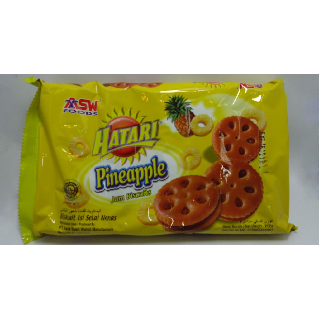 

Hatari Biscuit Cream Pineapple 250Gr