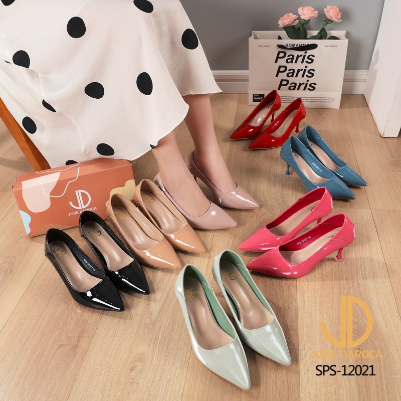 JOSE DAROCA Sepatu High Heels Stiletto Shoes # SPS-12021 # ORIGINAL