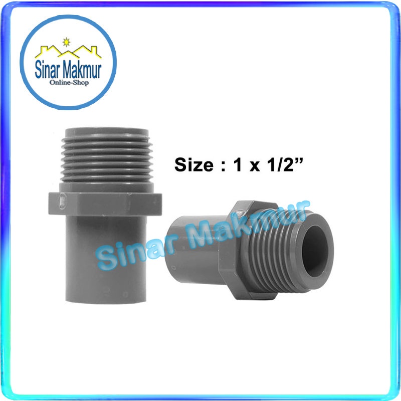 Sok Drat Luar SDL 1 x  1/2 Inch (RUCIKA)