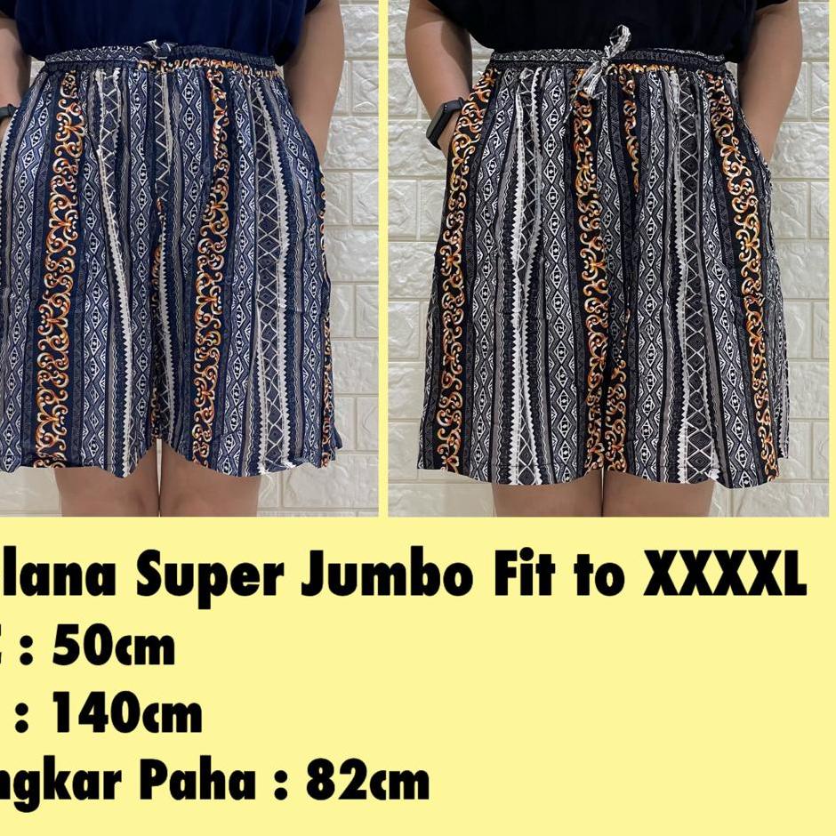 Flash Sale CELANA HOT PANTS WANITA SUPER JUMBO BALI RAYON PREMIUM diatas g MUAT REAL PICT ~