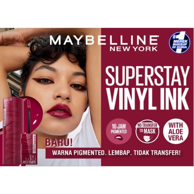 Maybelline Superstay Vinyl Ink Net Work