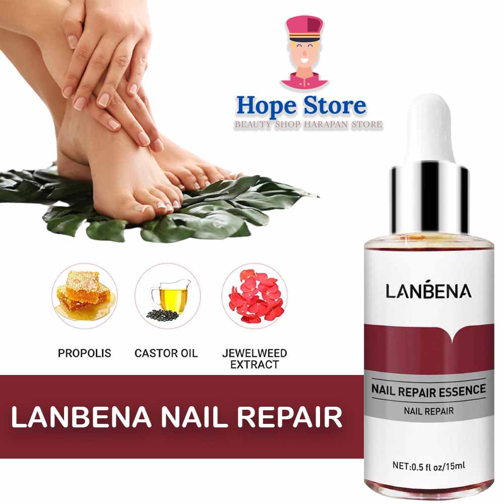 Hope Store - LANBENA Nail Repair Perawatan Esensi Serum Jamur Kuku Essence Oil Serum Nail Treatment