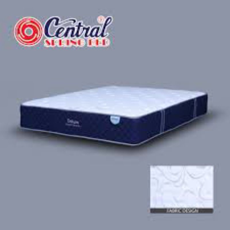 spring bed pocket central silver flexy kasur saja