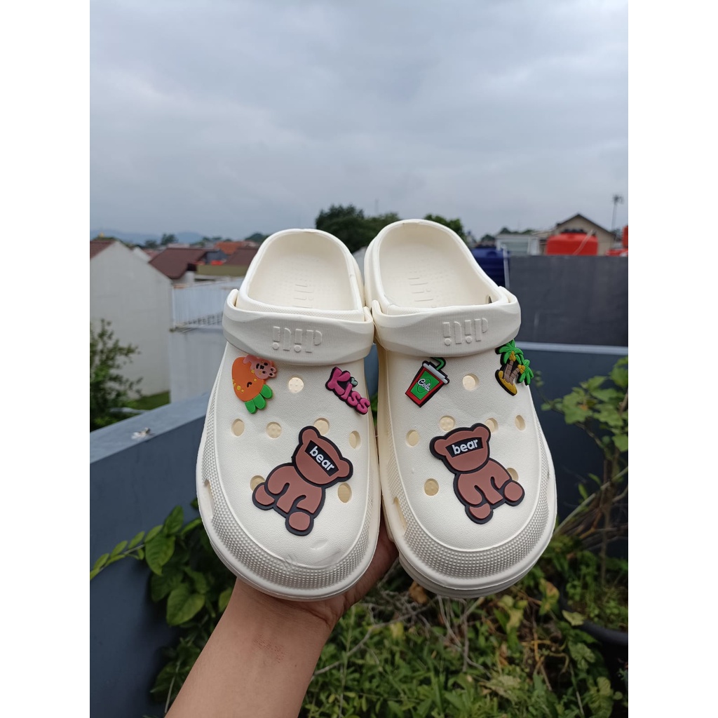 sandal baim wanita dewasa fuji golfer dili motif love bear terbaru 805 (36-40) sandal baim korean style termurah