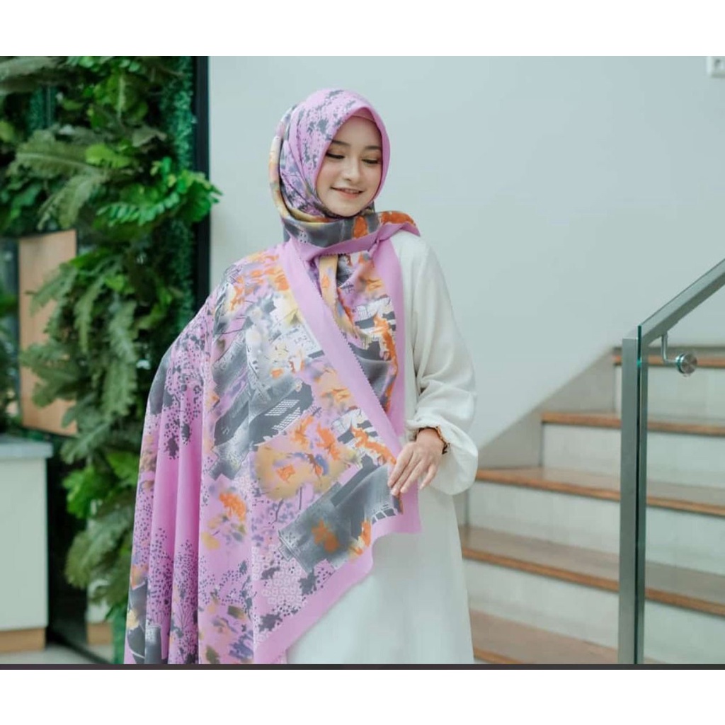 Kerudung denay motif terbaru/ Denay Ori Varisha terbaru