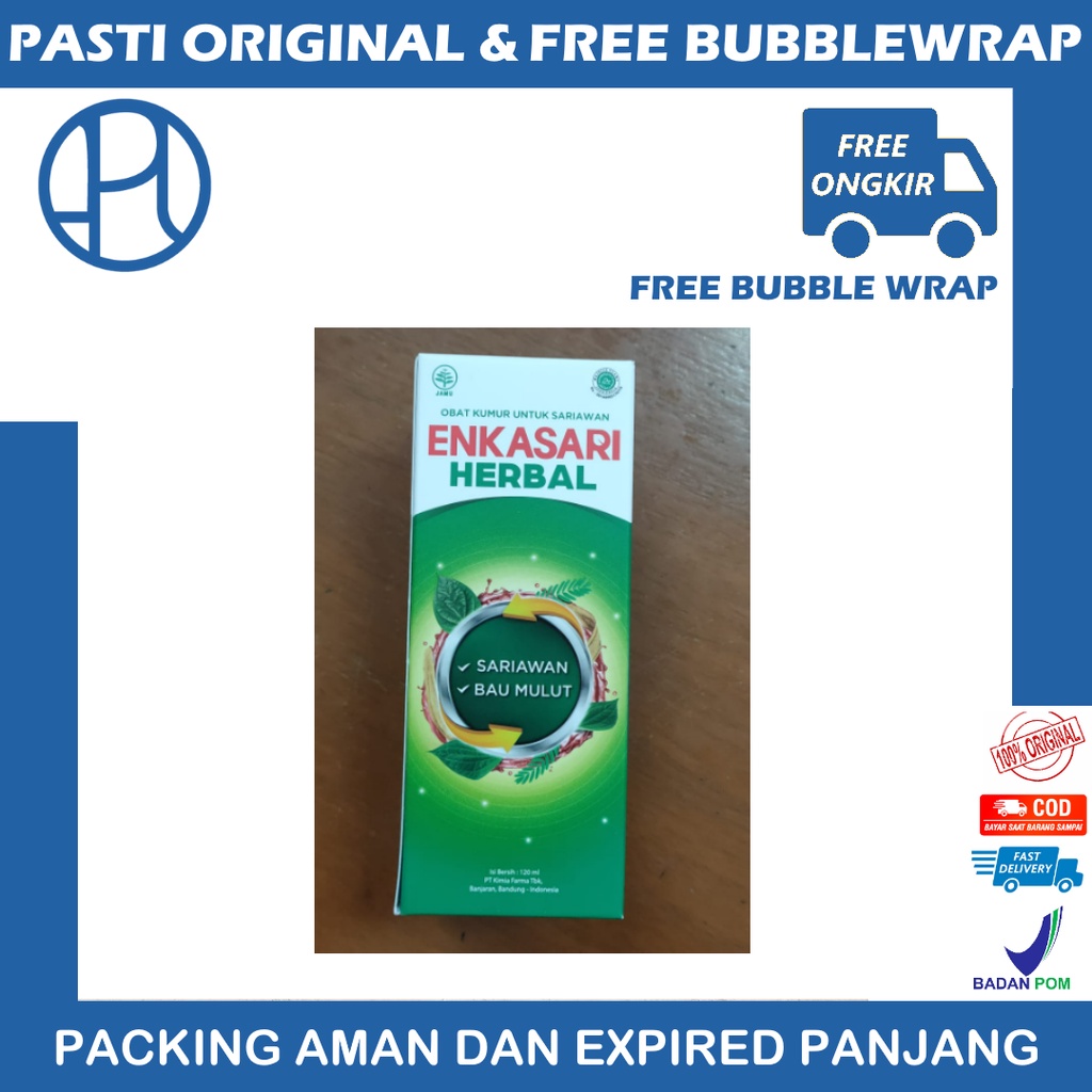 ENKASARI HERBAL 120ML OBAT KUMUR SARIAWAN