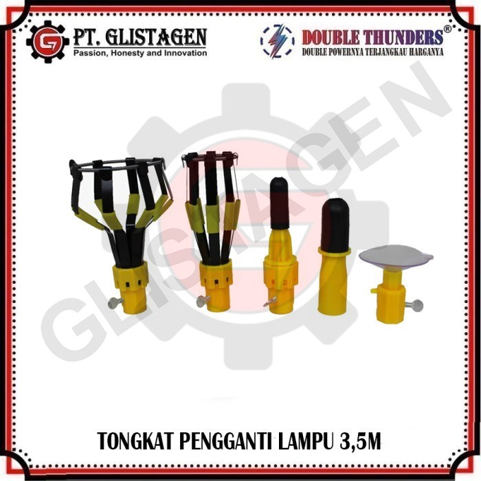 Tongkat Stick Pengganti Lampu Bohlam Led 3,5Mtr TL-351 Double Thunders HIGH QUALITY