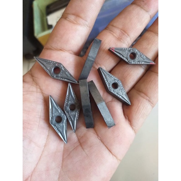 insert carbait vnmg160404 WSM10S WALTER bkas lyak pake pahat bubut vnmg16 vnmg 16 vnmg1604