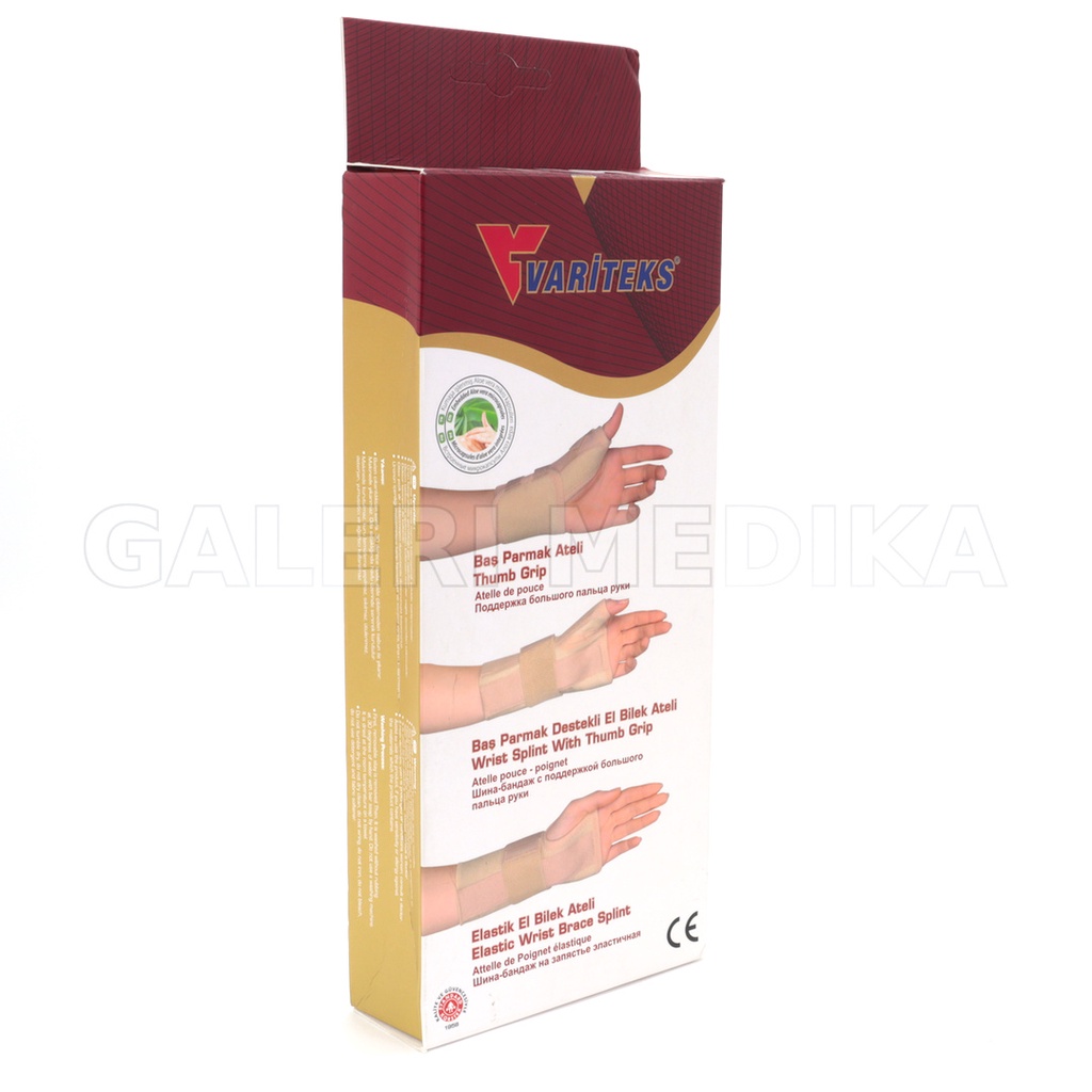 Variteks 306 Wrist Splint With Thumb Grip Untuk Carpal Tunnel Syndrome (CTS)