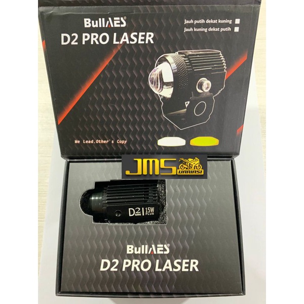 lampu tembak D2 laser mini driving bull aes universal nmax aerox pcx beat Vario Mio cb Vixion R15 ninja