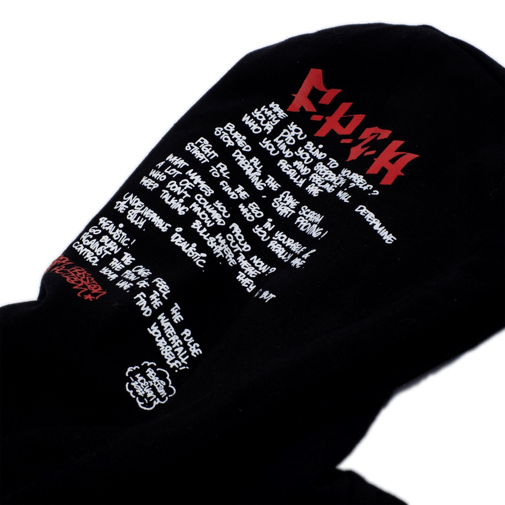 Realizm87 X MCEvan Hoodie Black