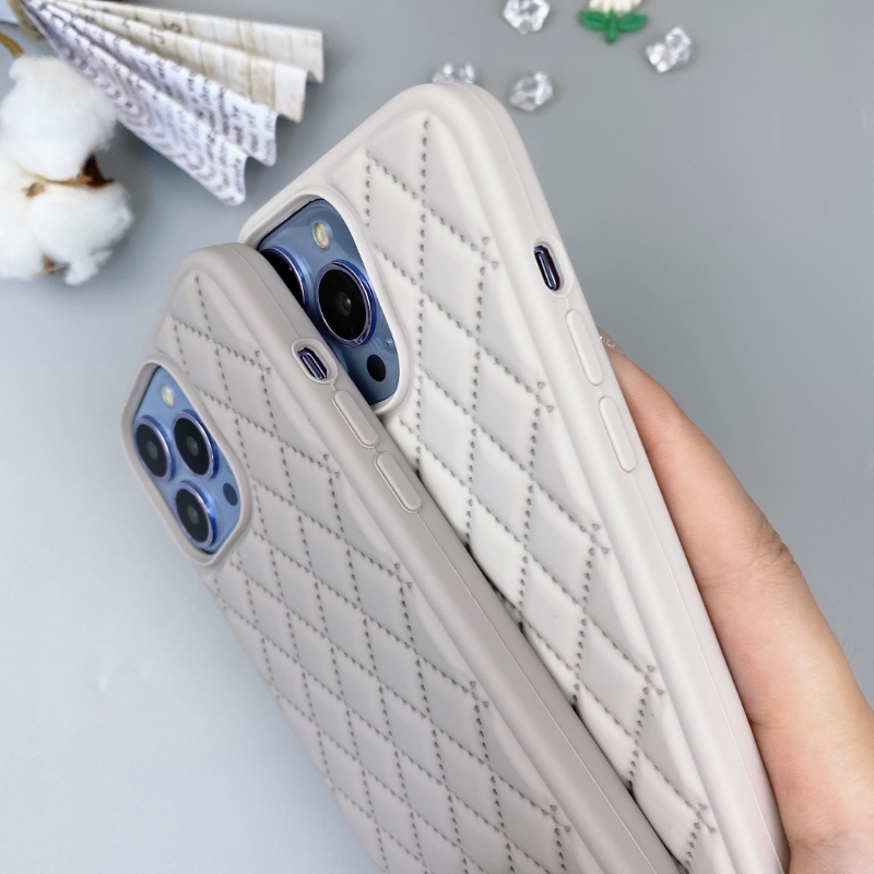 IPHONE [New And Simple Style] Paket Lengkap Soft Case Cair Berlaku Untuk Iphone14 13 12 11 Pro X XS Max 14Plus XR Casing Pelindung Silikon