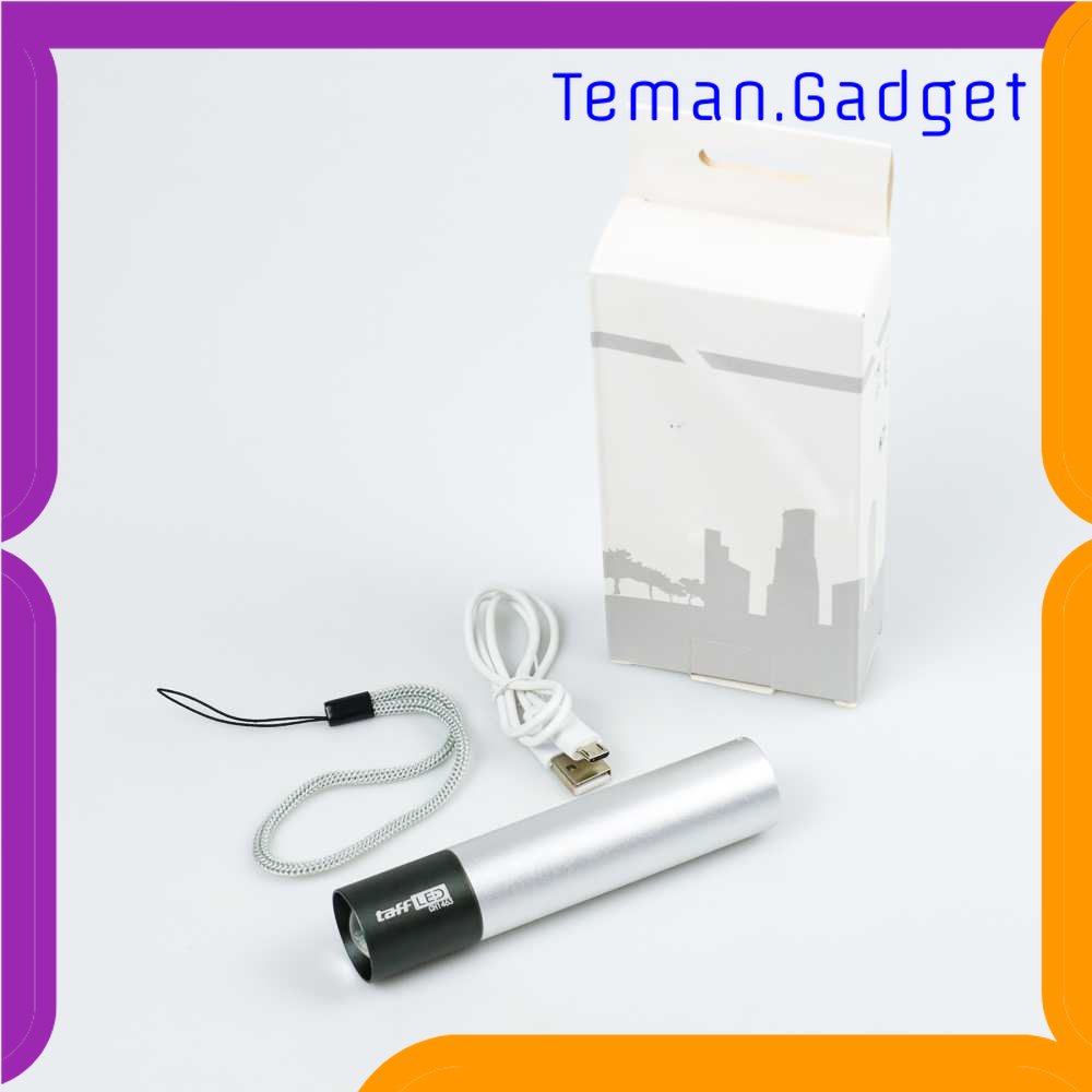 TG-SNT TaffLED Senter LED Mini USB Rechargeable  XM-L T6 1200mAh - CH1463