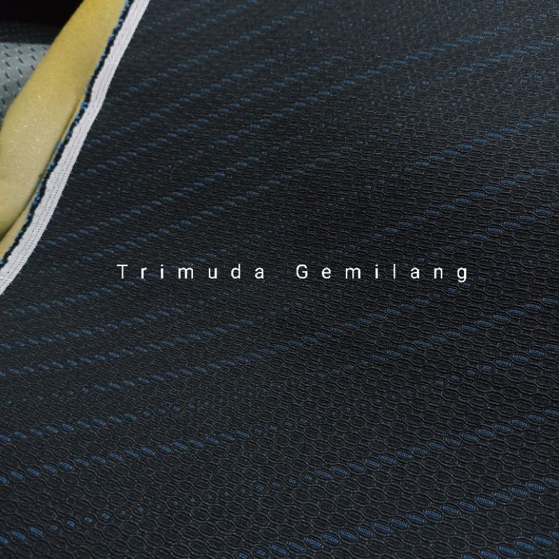 Bahan Kain Jok Mobil Recaro Garis Biru Cocok Untuk Mobil Honda,Toyota,BMW
