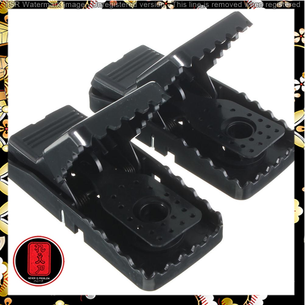 MENGXIANG Jebakan Perangkap Tikus Black Cat Mouse Trap 2 PCS - JB56 - Black