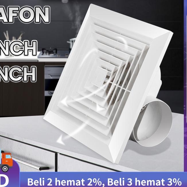 ✾ Exhaust fan Plafon 10inch /8 inch exhaust fan dapur /exhaust fan dinding Rumah Toilet Dapur Restor