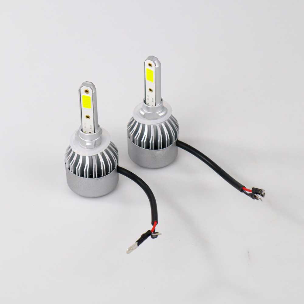 Lampu Mobil LED COB 8000LM S2 Chip Cool White 2 PCS - S2