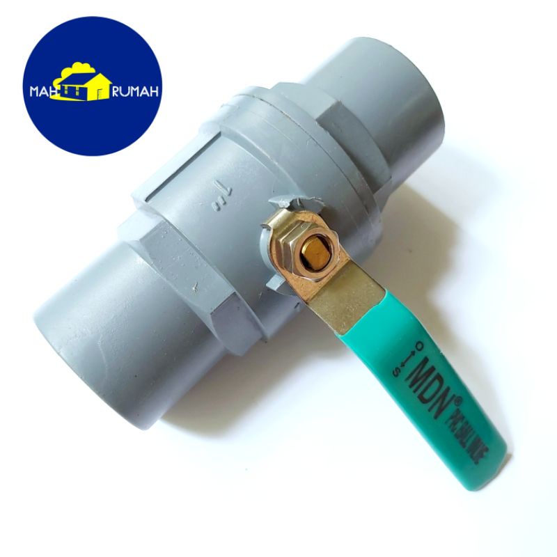 Ball Valve Stop Kran Keran GAGANG BESI STAINLESS - MDN 1&quot; 1in 1 inch