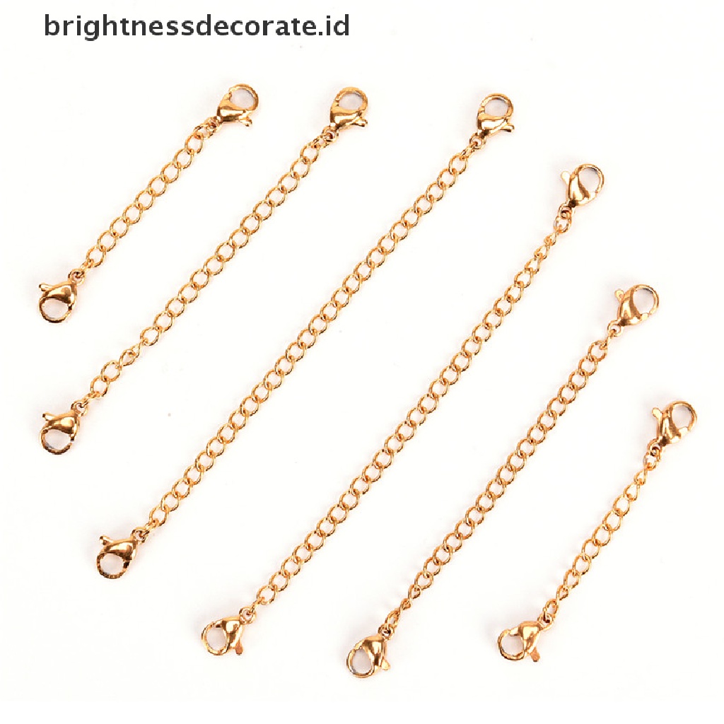 [Birth] Extension Chains Extender Tail Kaitan Kalung Gelang Anting Membuat Perhiasan [ID]