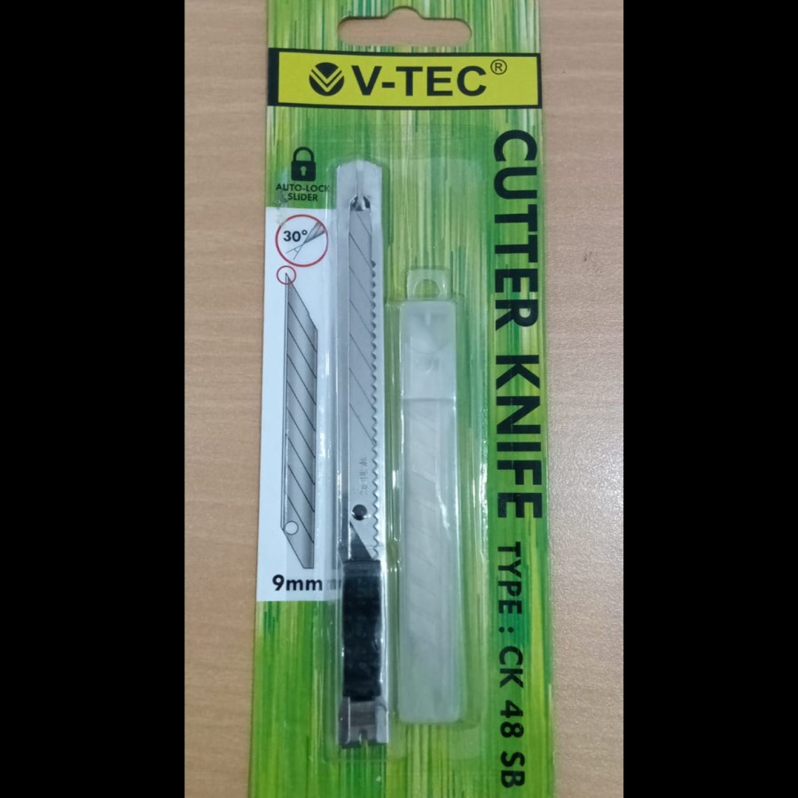 

V-TEC Cutter Knife Type CK 48 SB (30 Derajat)