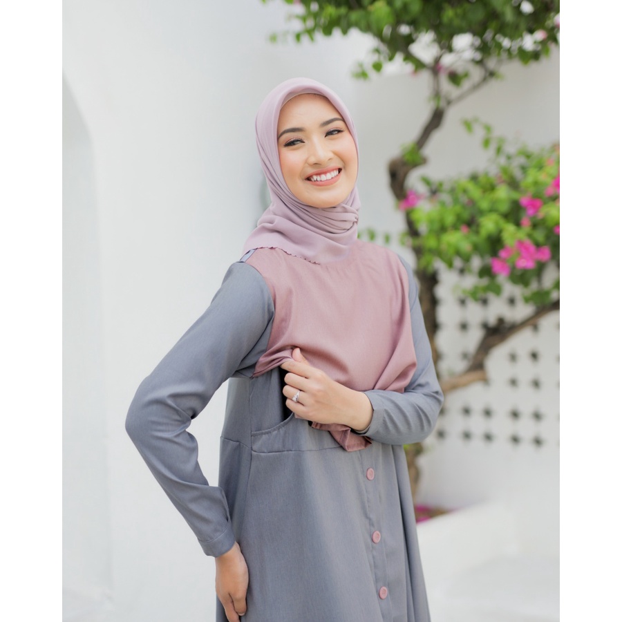 Wimi.id Hanum Dress | Baju Ibu Hamil dan Ibu Menyusui
