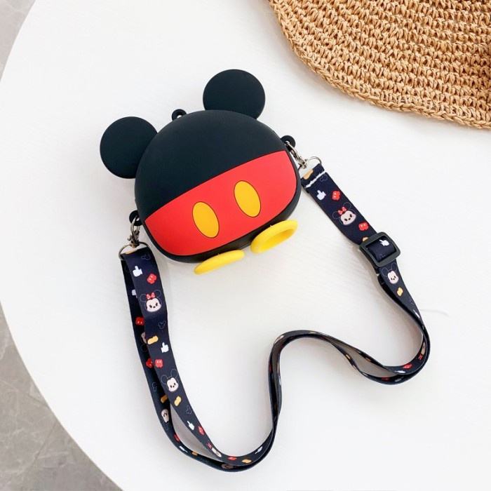 Tas Selempang Anak Mickey Mouse Tas Pop It Karakter Lucu Import - Mickey