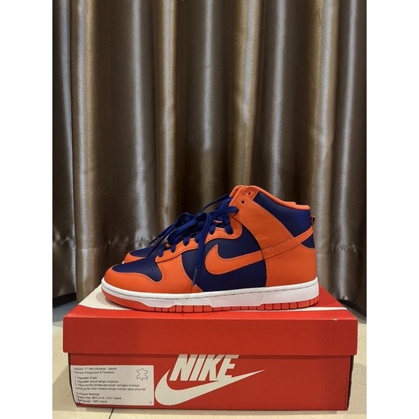nike dunk high knicks