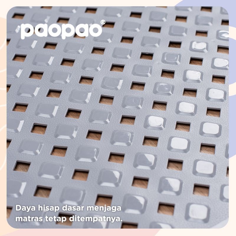Paopao Bath Mat Circle/ Diamond / Keset Kaki Anti Tergelincir
