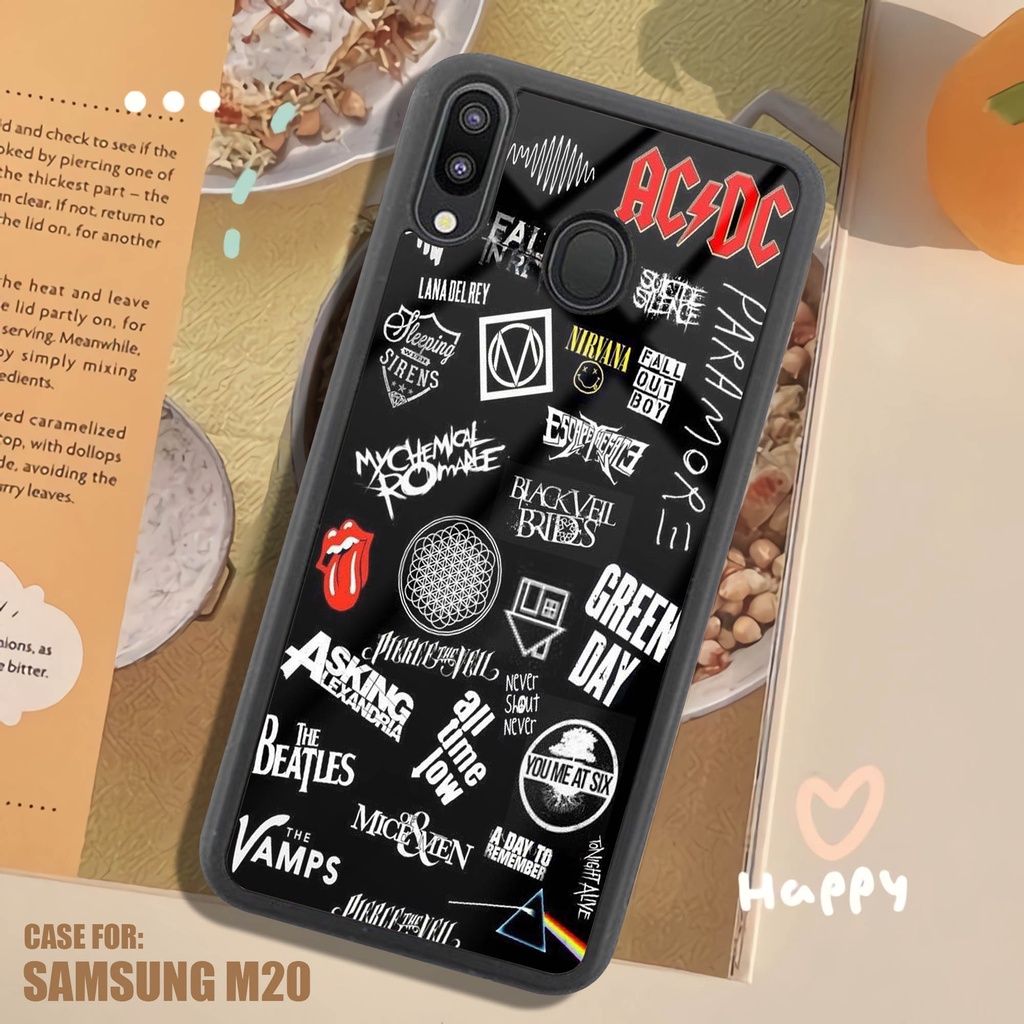 Case SAMSUNG M20 CASING SAMSUNG M20 [POSTER] Booming case hp kondom hp case custom case casing case 