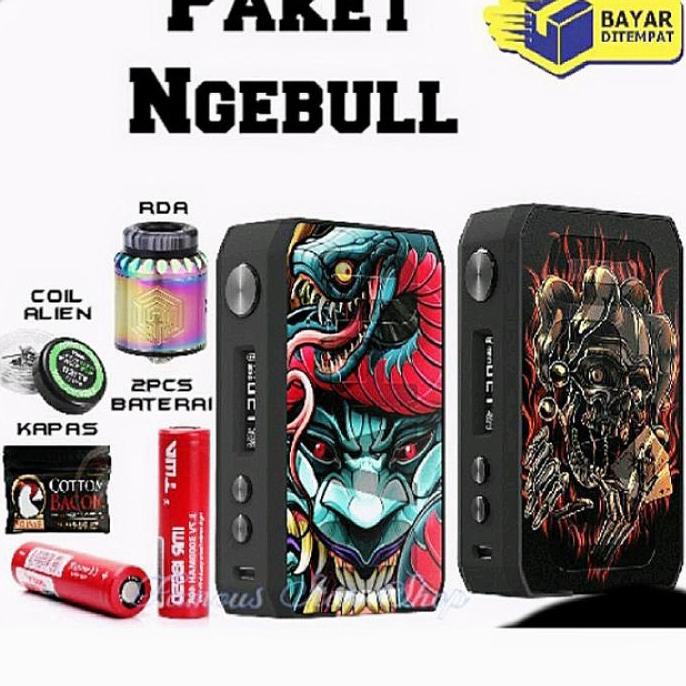 Elektronik rumah tangga dan lainnya ashap vhirall othentheek awto manwal kheboo shemoke HOT SALE!! Terlaris ijoy capo capo cigpet 126 W original Full set Dijamin