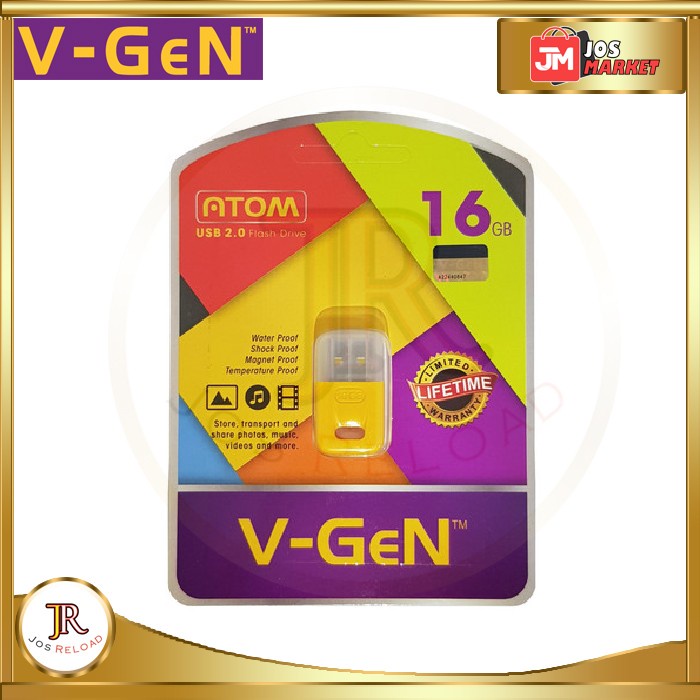 Flashdisk V-gen 16gb Atom Series Original