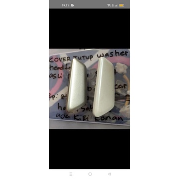 cover tutup washer headlamp asli pajero sport original