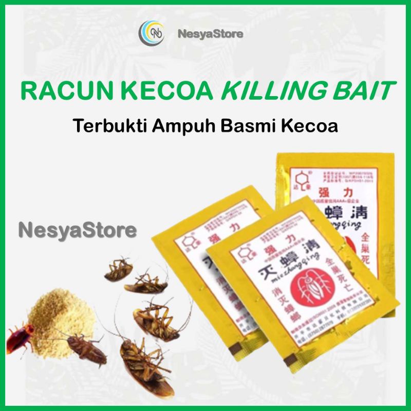 Racun Kecoa Killing Bait Paling Ampuh Pembasmi Kecoa
