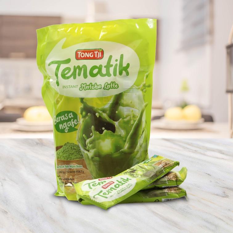 

BIG SALES Z861 Tong Tji Tematik Matcha Latte Pouch 10s ぽ