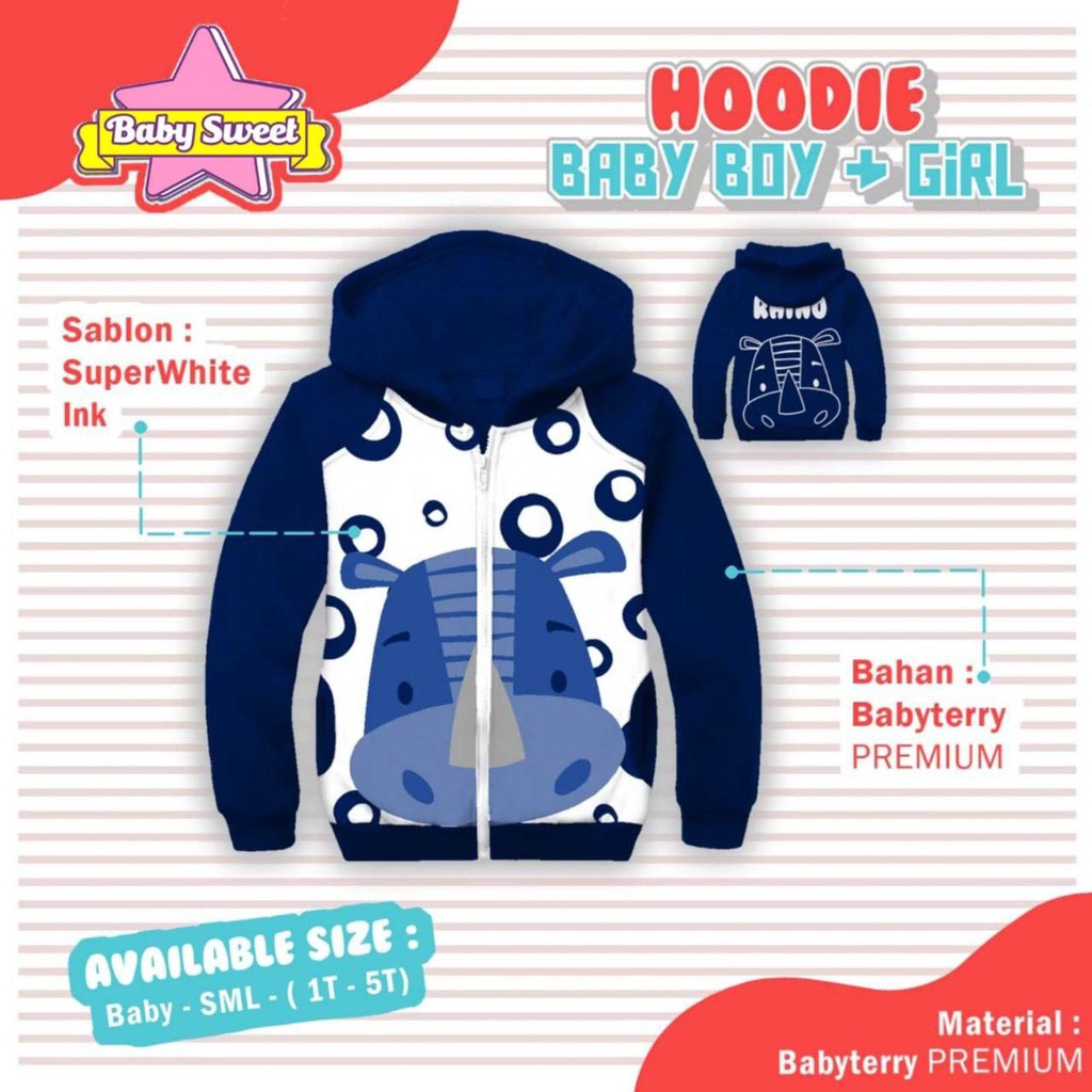 Hoodie Baby Boy&amp;Gril Babysweet