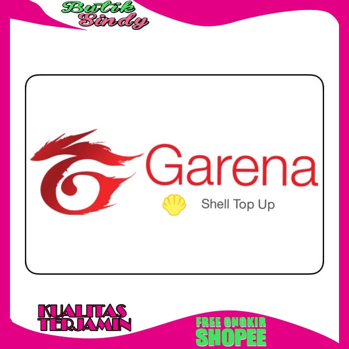 Popuper / Murah / Promo / Original Voucher Garena 33 66 165 Shell Indonesia Top Up Digital Code /