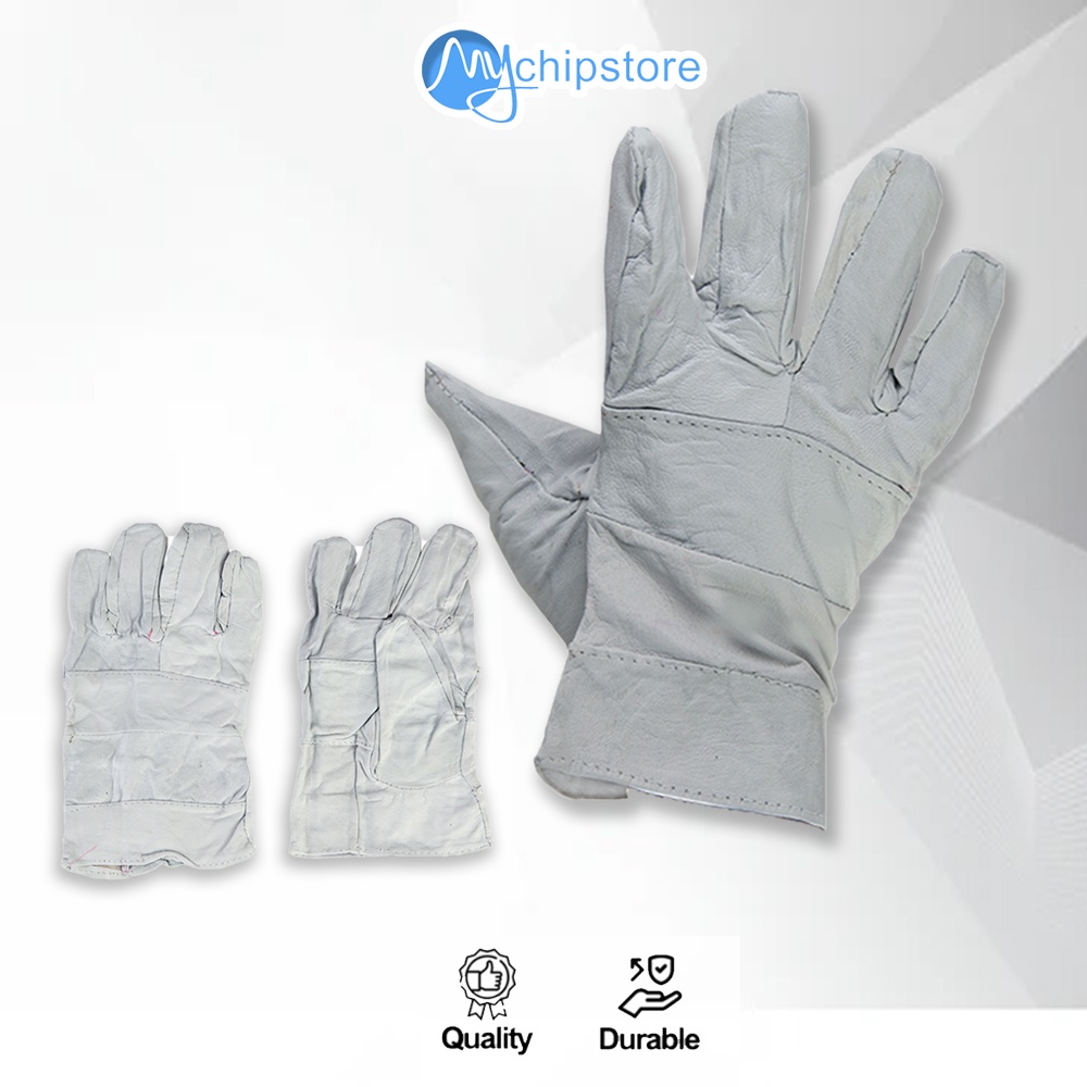 Sarung Tangan Las Argon Karet Putih