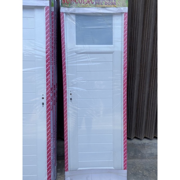 PINTU KAMAR MANDI UPVC (70x200) SUNCOLAC KACA