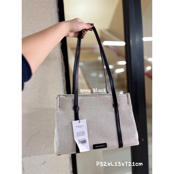 TAS TOTE WANITA CANVAS M1N4 BAG BM05