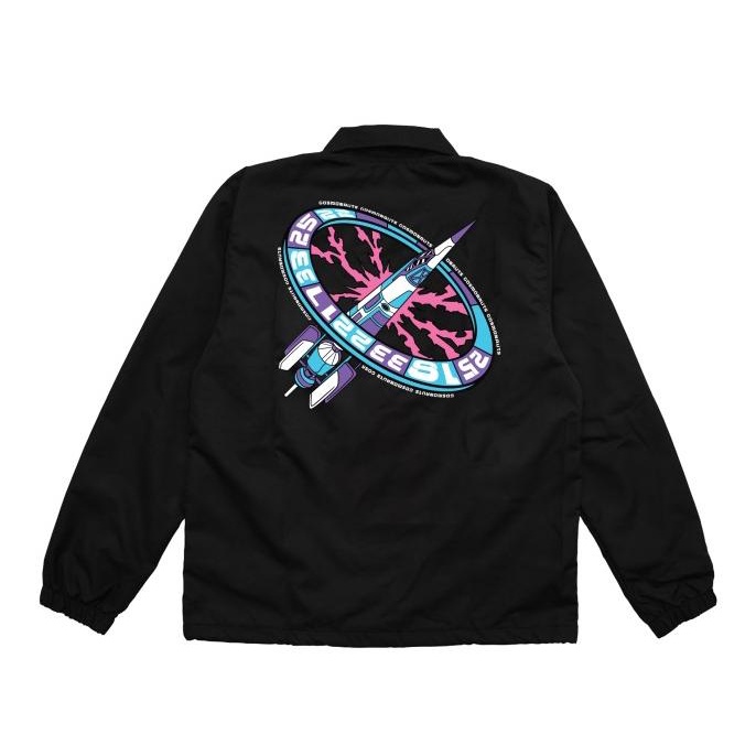 Cosmonauts Roulette Rocket Race Coach Jacket