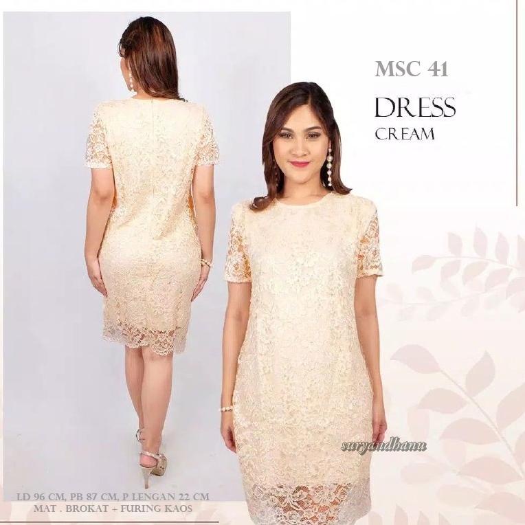 NEW D908 Dress Pesta Broklat MIDI ➧